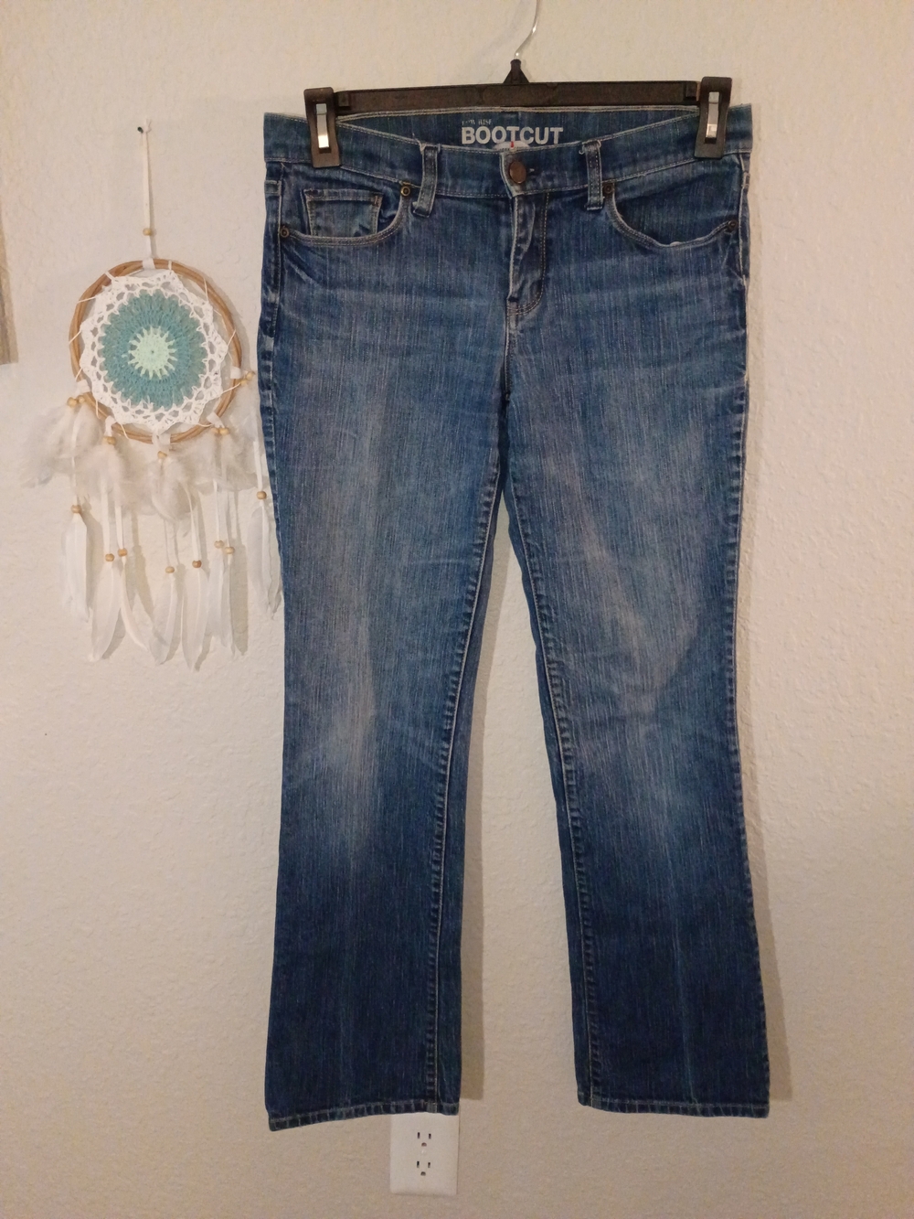 New York & Company Medium Blue Bootcut Jeans